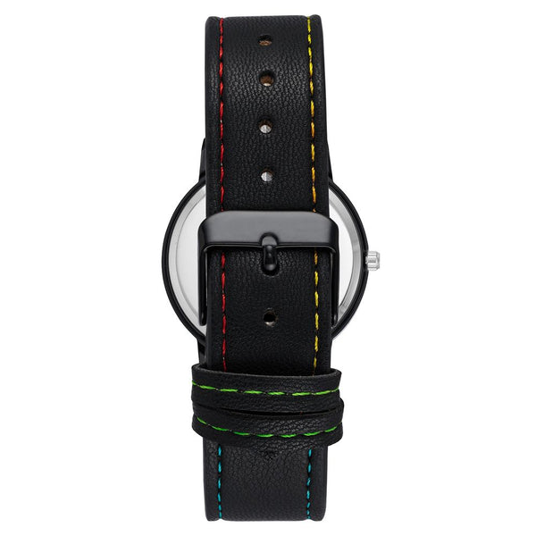 Juicy Couture Black Plastic Dress Watch
