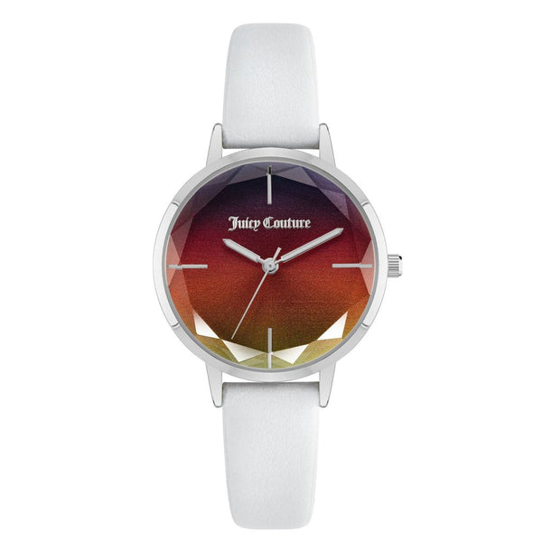 Juicy Couture White Plastic Dress Watch