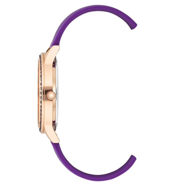 Juicy Couture Purple Synthetic Dress Watch