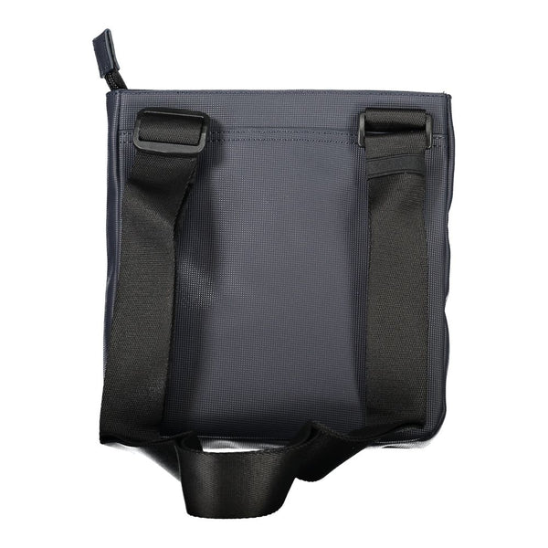 Tommy Hilfiger Navy Polyurethane Men's Shoulder Bag