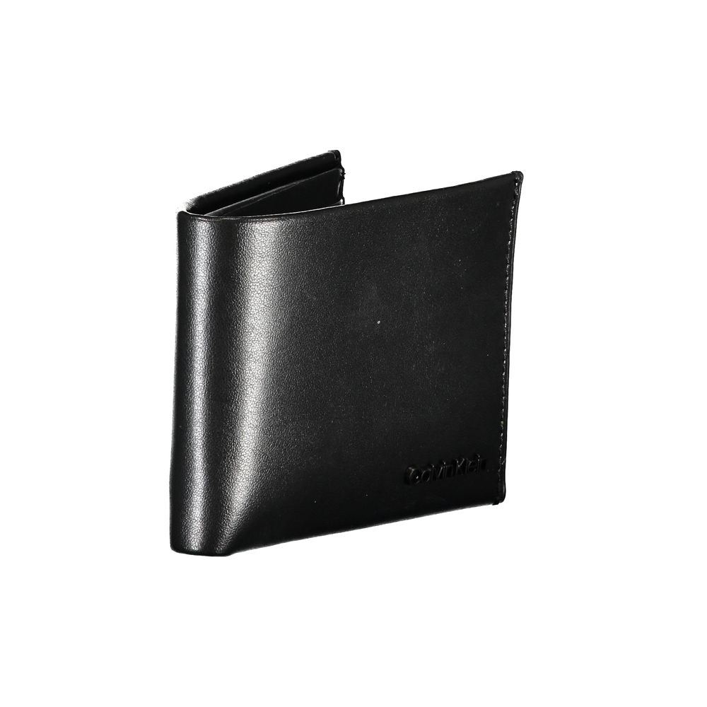 Calvin Klein Black Leather Men Wallet