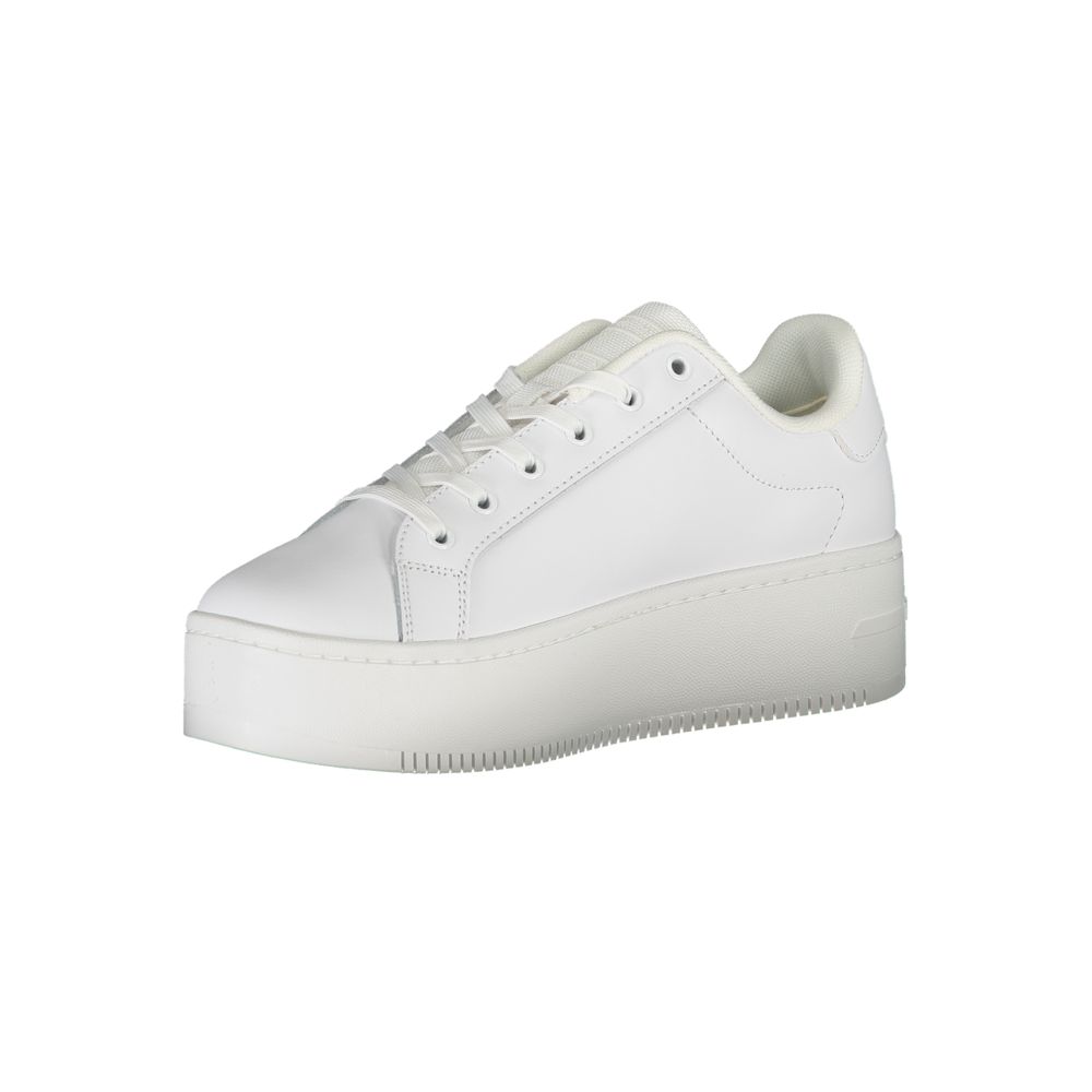 Tommy Hilfiger Bianco Leather Women Sneaker