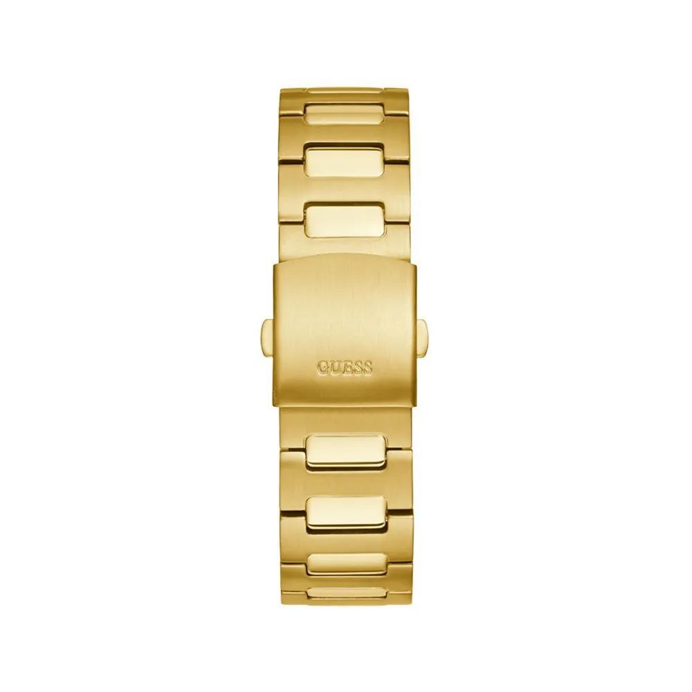 Guess Gold Stainless Steel Dress Watch