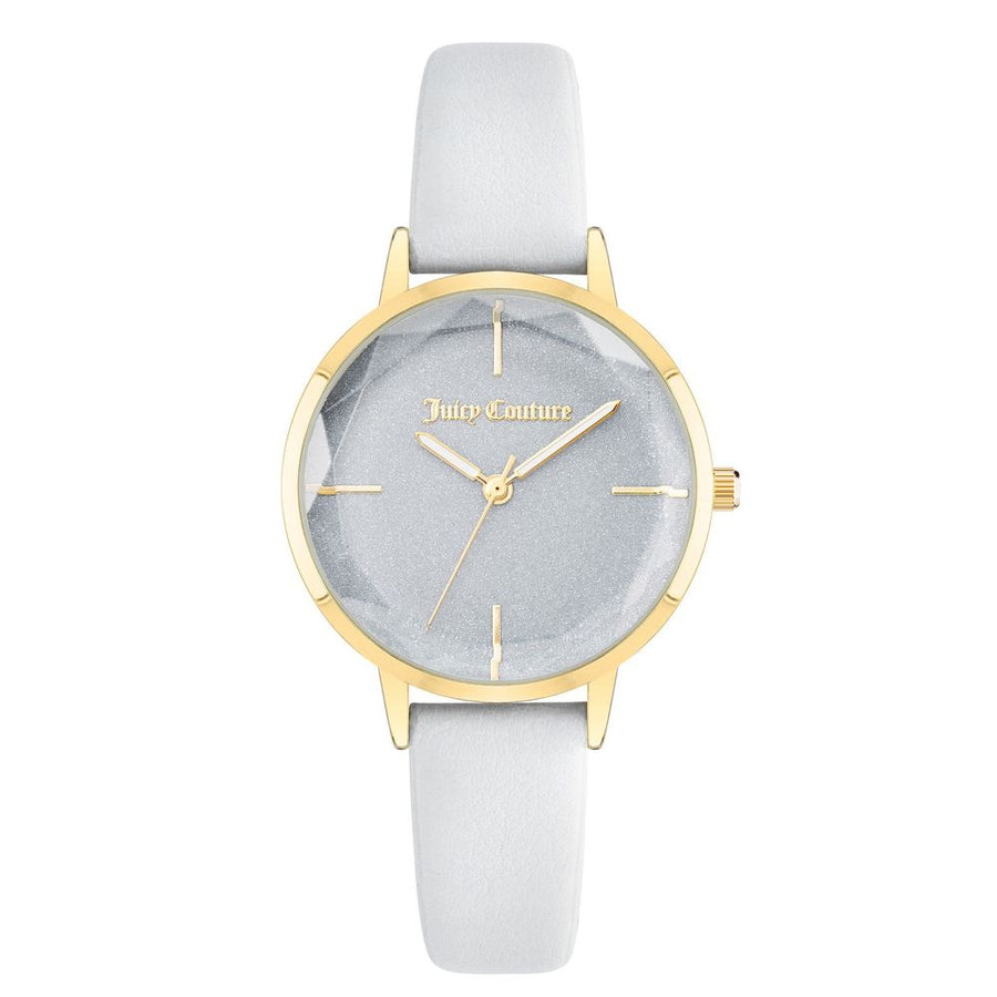 Juicy Couture White Plastic Dress Watch