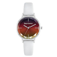 Juicy Couture White Plastic Dress Watch