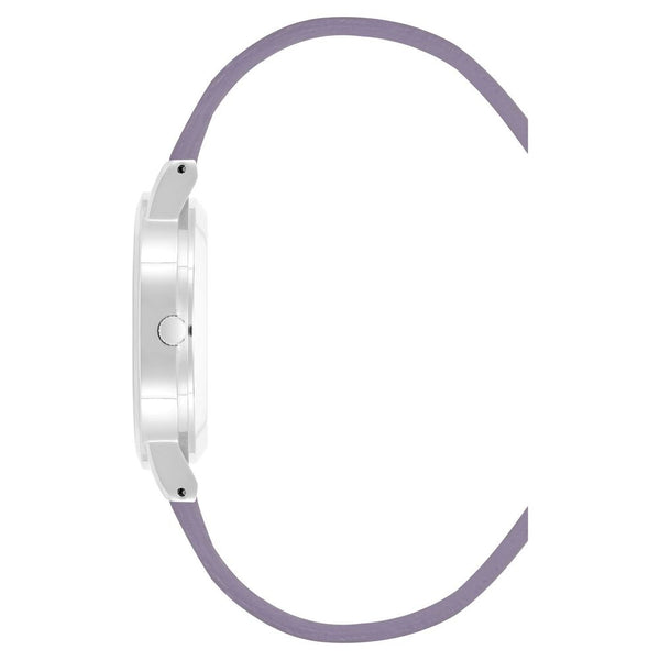Juicy Couture Purple Plastic Dress Watch