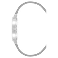 Juicy Couture Silver Plastic Dress Watch