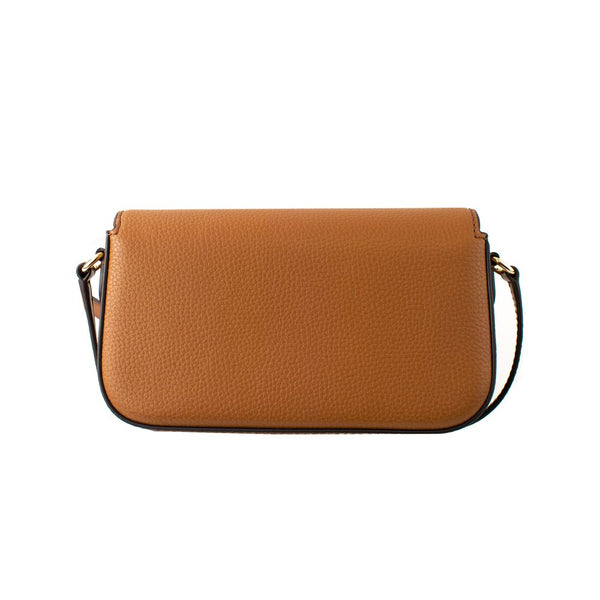 Michael Kors Brown Leather Crossbody Bag