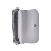 Michael Kors Gray Leather Shoulder Bag