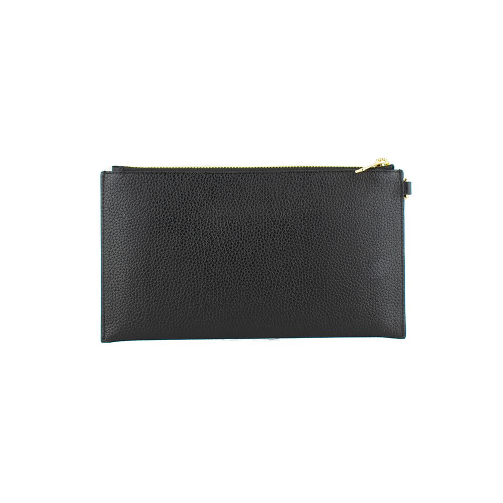Michael Kors Black Leather Clutch Bag