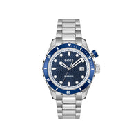 Hugo Boss Gray Stainless Steel Dress Watch