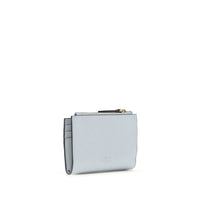 PINKO Blue Calf Leather Bos Taurus Wallet