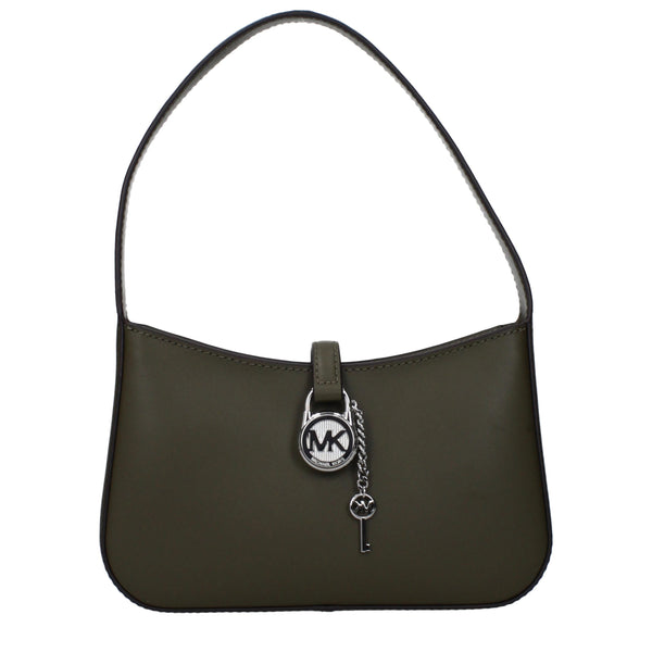 Michael Kors Green Leather Handbag