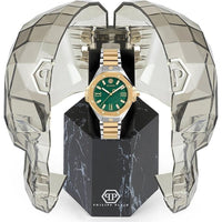 Philipp Plein Gold Stainless Steel Dress Watch
