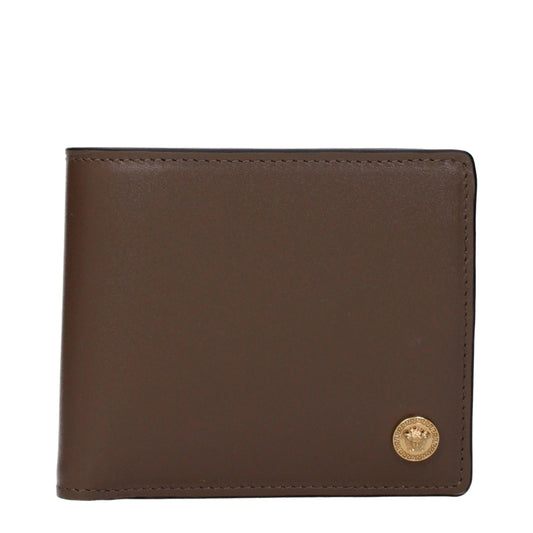 Versace Brown Leather Wallet