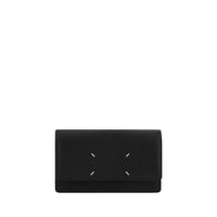 Maison Margiela Black Calf Leather Bos Taurus Wallet