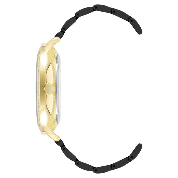 Juicy Couture Black Metal Dress Watch
