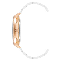 Juicy Couture White Metal Dress Watch