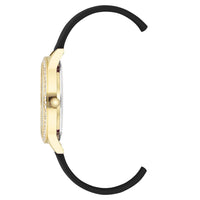 Juicy Couture Black Synthetic Dress Watch