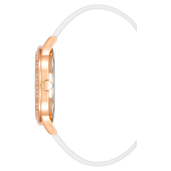 Juicy Couture White Synthetic Dress Watch
