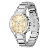 Hugo Boss Silver Stainless Steel Dress Watch
