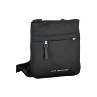 Tommy Hilfiger Black Polyurethane Women Shoulder Bag