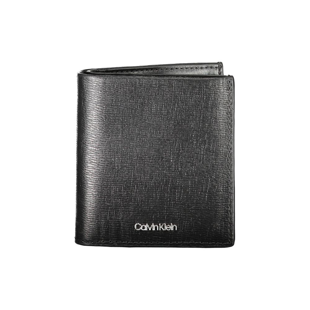 Calvin Klein Black Leather Men Wallet