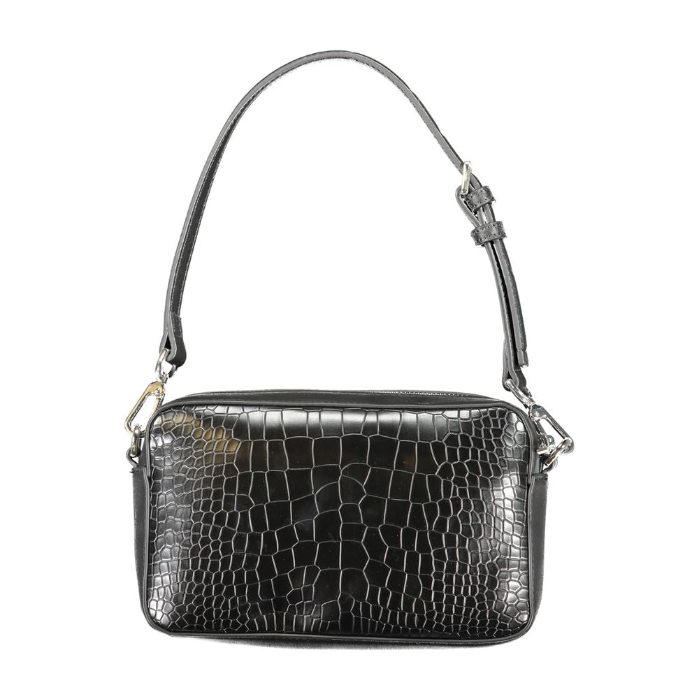 Calvin Klein Black Polyurethane Women's Handbag