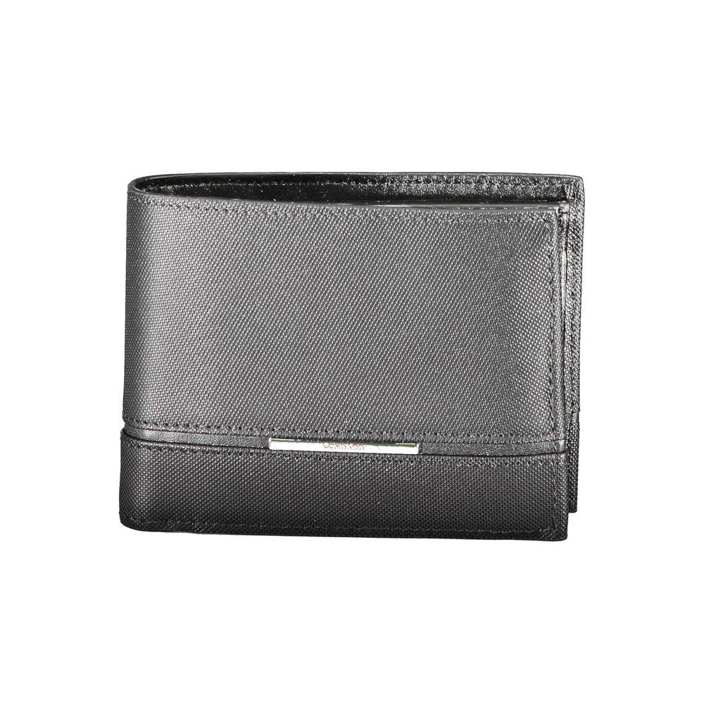 Calvin Klein Nero Leather Mens Wallet