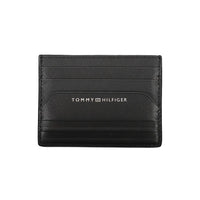 Tommy Hilfiger Black Leather Men Wallet