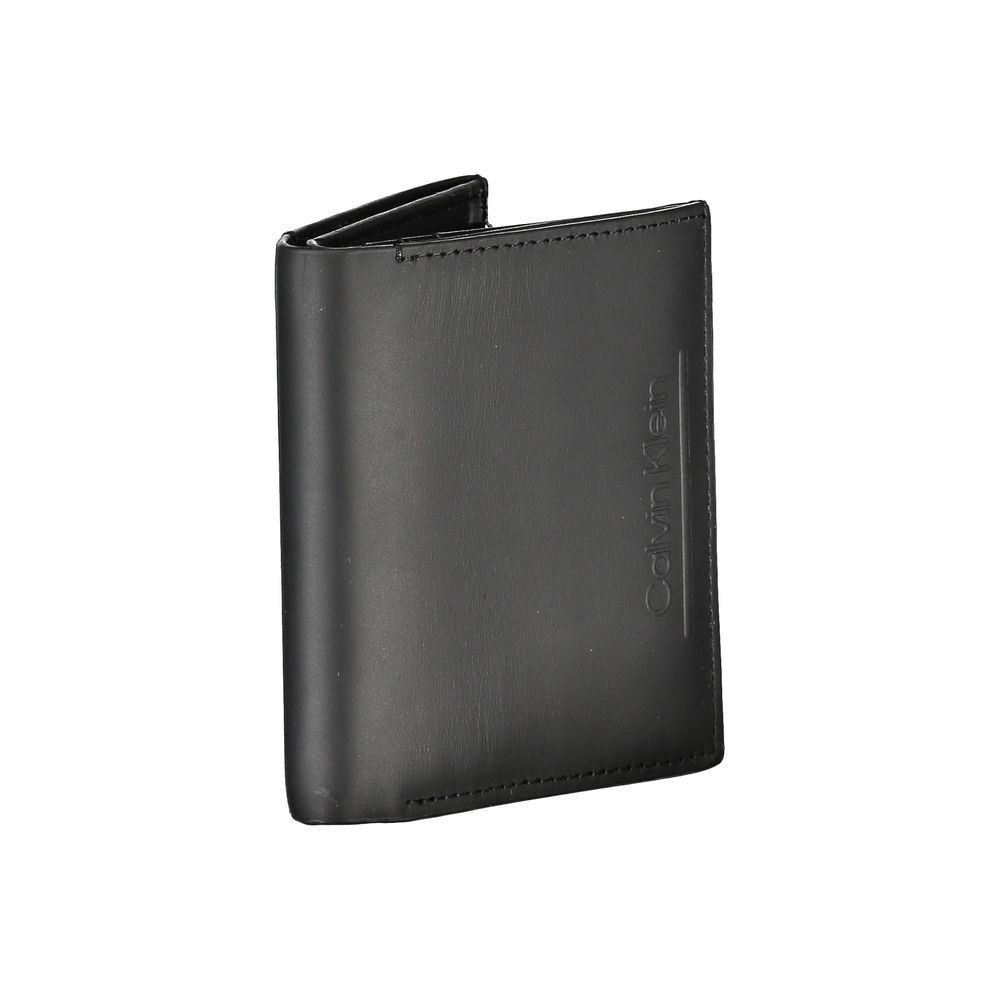 Calvin Klein Nero Leather Mens Wallet