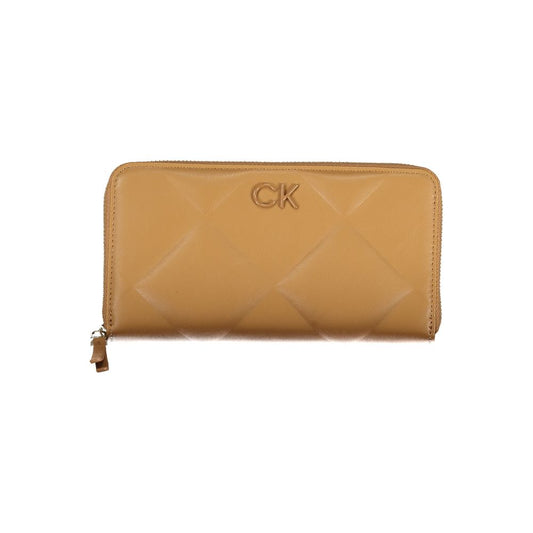 Calvin Klein Marrone Polyurethane Women Wallet