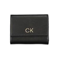 Calvin Klein Nero Polyurethane Women Wallet