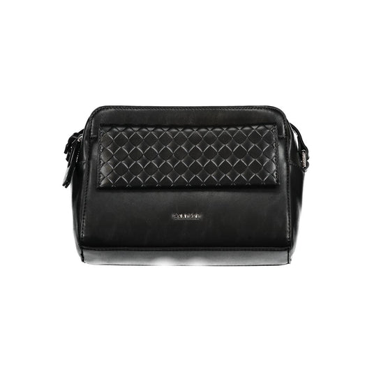 Calvin Klein Black Polyester Women Shoulder Bag