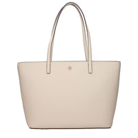 Tory Burch Beige Leather Shoulder Bag