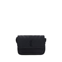 Saint Laurent Black Nylon Shoulder Bag