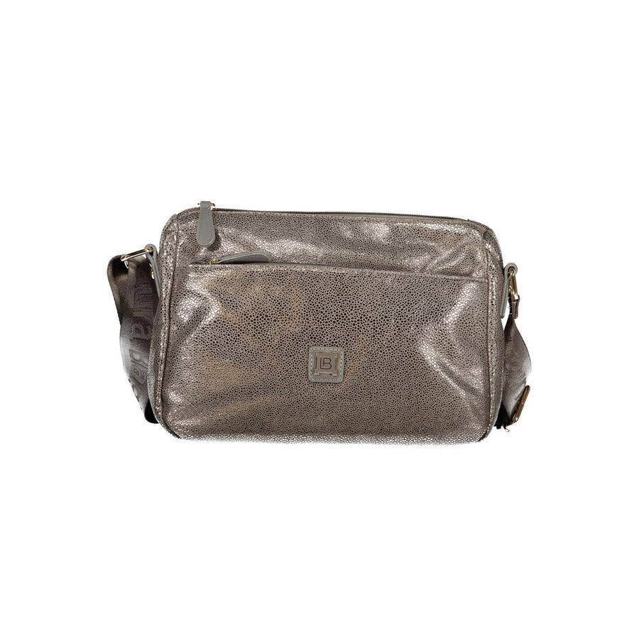 Laura Biagiotti Gray Polyester Women Handbag