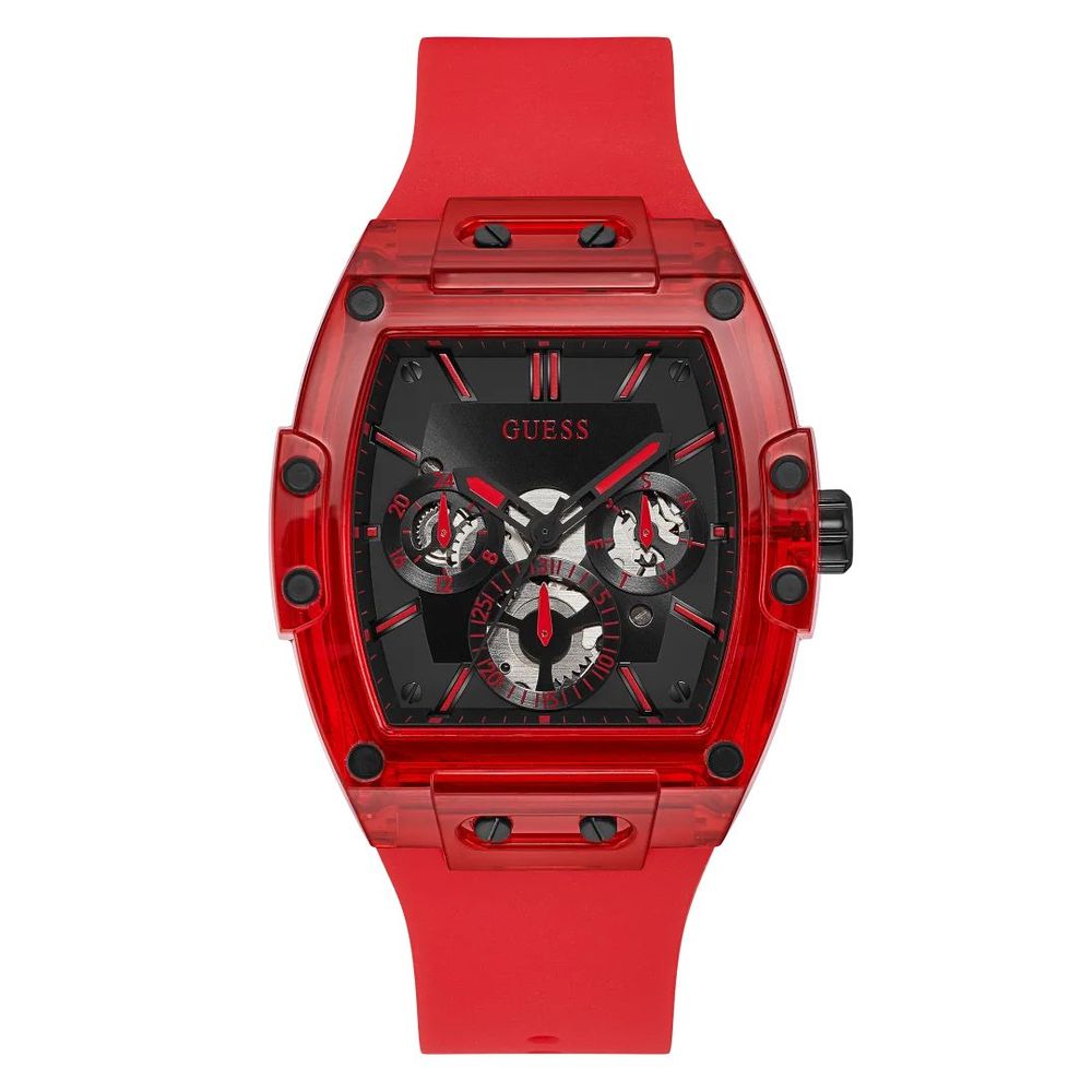 Guess Red Synthetic Sport Watch