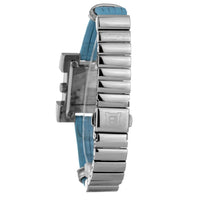 Laura Biagiotti Blue Leather Dress Watch